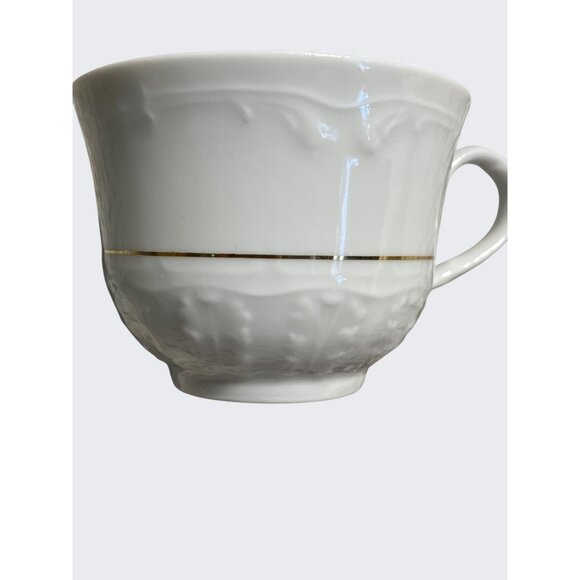Southington By Baum Fine China Tea Cups & Saucers Golden Rhapsody Made In Poland - Picture 6 of 11